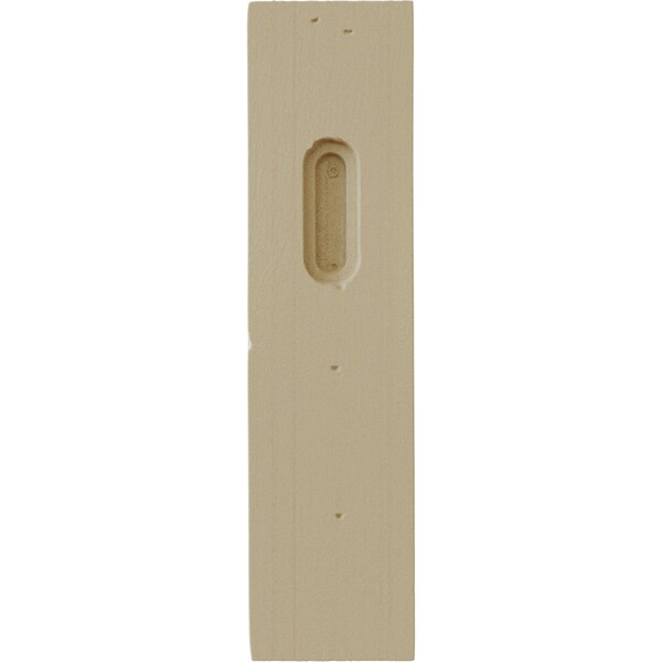 Ekena Millwork 2 1/2"W x 6"D x 8"H Medium Thompson Wood Bracket, Rubberwood - BKTW02X06X08TMRW