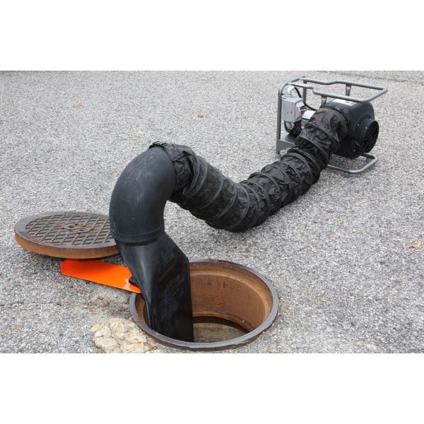Air Systems Intl Conductive Ventilation Kit, 15 ft., Black - SVH-CND815