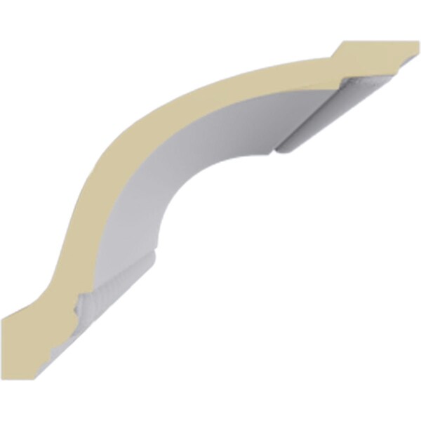 Ekena Millwork 4 1/4"H x 5 1/4"P x 6 3/4"F x 94 1/2"L Artis Egg and Dart Crown Moulding - MLD04X05X06AR
