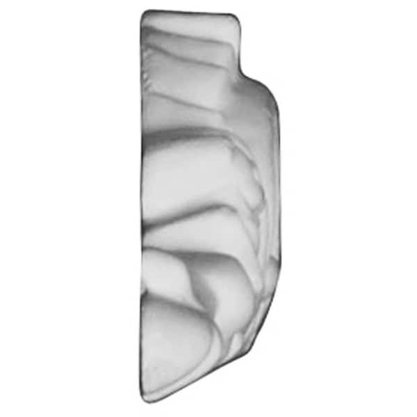 Ekena Millwork 6 1/4"W x 1 3/8"H x 3/8"P Shell Onlay - ONL06X01X00SH