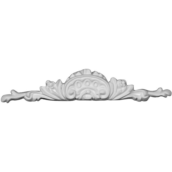Ekena Millwork 6 1/4"W x 1 3/8"H x 3/8"P Shell Onlay - ONL06X01X00SH