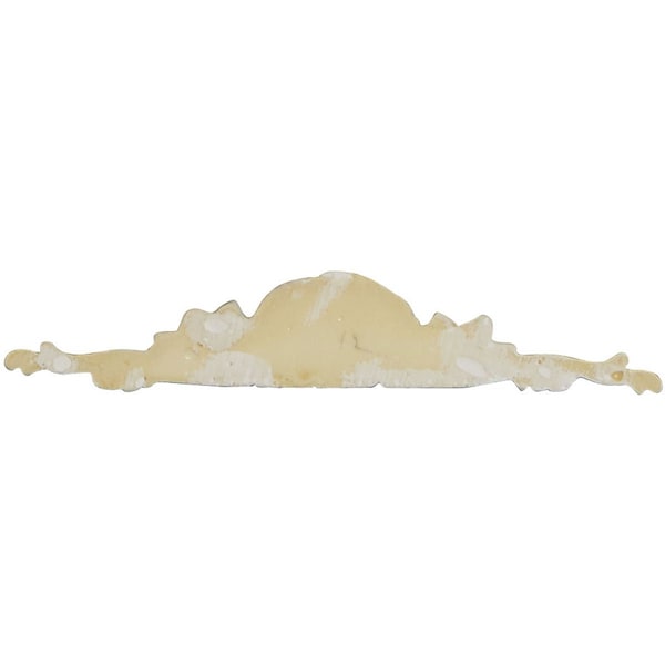 Ekena Millwork 6 1/4"W x 1 3/8"H x 3/8"P Shell Onlay - ONL06X01X00SH