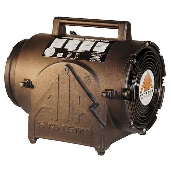 Air Systems Intl Conf. Sp Fan, Axial, Plastic, Blk, 8 In - CVF-8X220