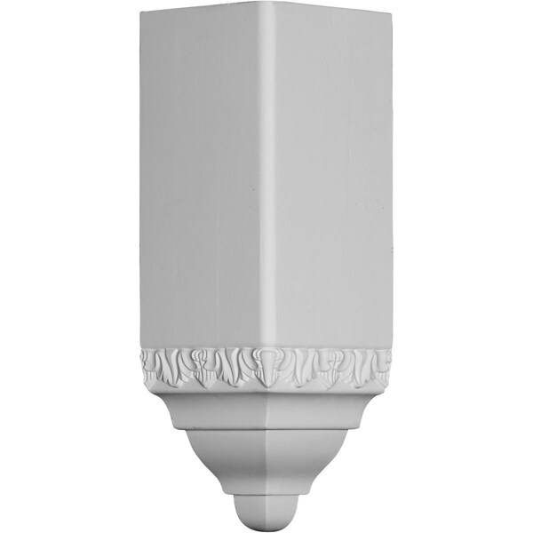 Ekena Millwork 4 1/2"W x 4 1/2"P x 13-1/4"H Inside Corner - MIC04X04BI