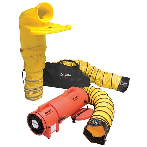 Allegro Industries Conf. Sp Fan Kit, Axial, 12VDC - 9520-36M