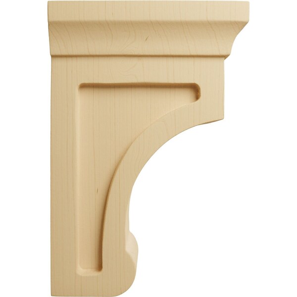 Ekena Millwork 2 1/2"W x 4"D x 6"H Small Gomez Wood Bracket, Alder - BKTW02X04X06GOAL