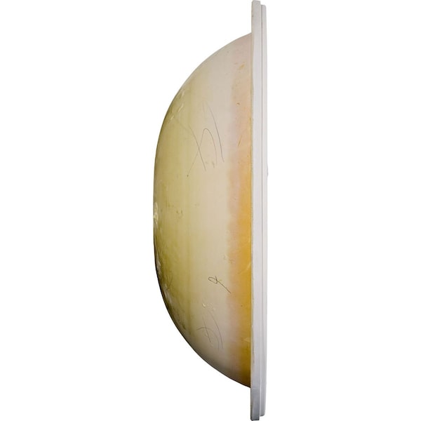 Ekena Millwork 39 1/2"OD x 32"ID x 10 3/8"D Hillock Recessed Mount Ceiling Dome 35"Diameter x 9 1/2"D Rough Opening - DOME39HI
