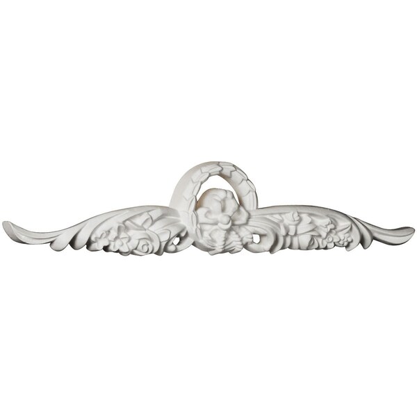 Ekena Millwork 10 5/8"W x 2 1/8"H x 3/4"P Wreath Onlay - ONL11X02X01WR