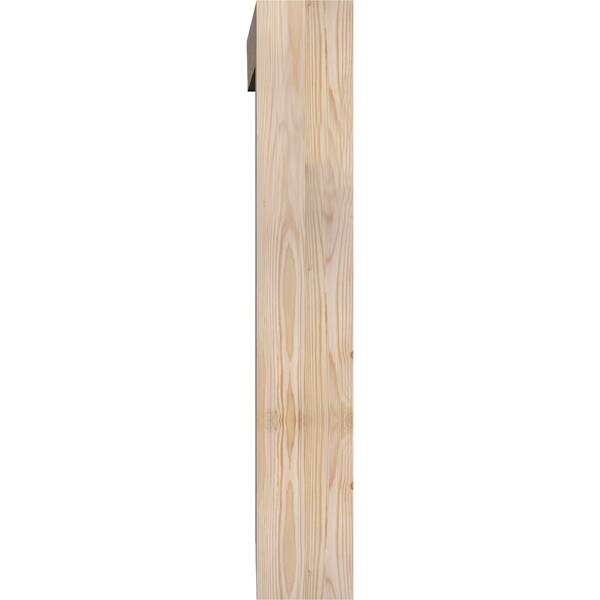 Ekena Millwork Imperial Traditional Smooth Bracket w/ Offset Brace, Douglas Fir, 5 1/2"W x 30"D x 34"H - BKT0604X30X34IMP01SDF