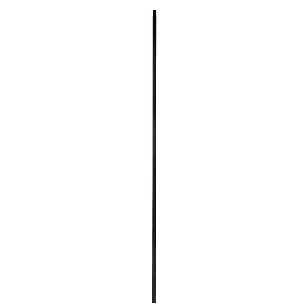 Nuvo Iron Classic Stair Baluster, 44 in H, 1/2 in W, Square, Steel, Black, Powder-Coated/Semi-Matte - SQI0C
