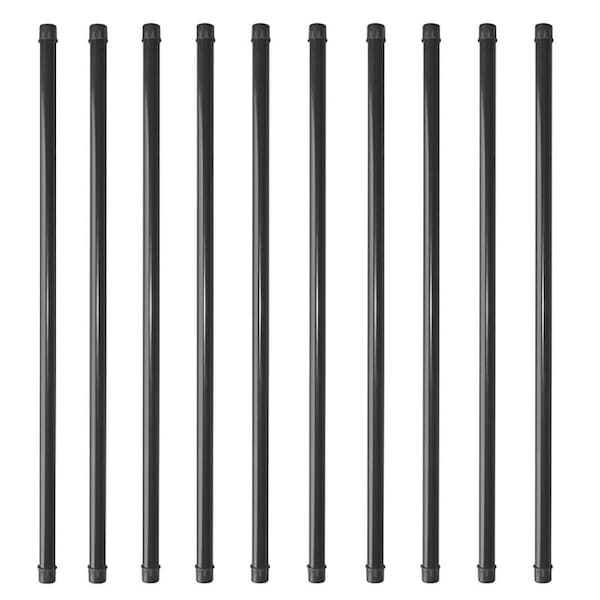 Nuvo Iron BALUSTER RND STL BLK 26X3/4IN - RDPS26