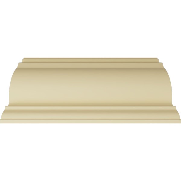 Ekena Millwork 17 3/4"H x 16 1/8"P x 23 7/8"F x 94 1/2"L, (16 3/8" Repeat), Norwich Crown Moulding - MLD17X16X23NO