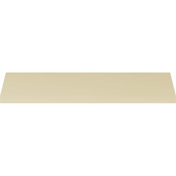 Ekena Millwork 3 1/4"H x 2 3/8"P x 4"F x 94 1/2"L Bulwark Dentil & Rope Crown Moulding - MLD03X02X04BU