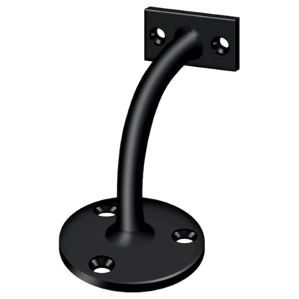 Deltana Hand Rail Brackets, 3 3/16" Projection Light Duty Black - HRC175U19