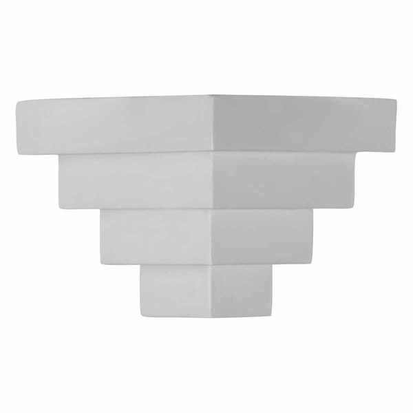 Ekena Millwork 4 1/4"P x 4 1/4"H Outside Corner Moulding (matches moulding MLD04X04X06ER) - MOC04X04ER