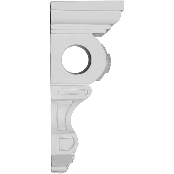 Ekena Millwork 7 3/8"W x 5 1/8"D x 12 1/8"H Franklin Corbel - COR07X05X12FR