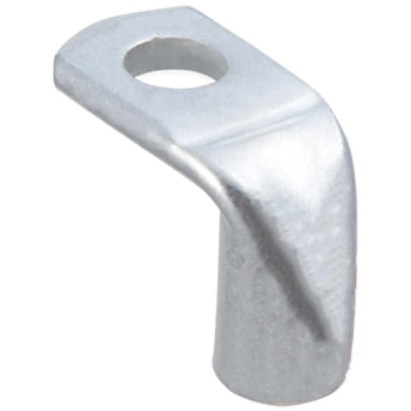 Magnalug Battery Lug, 90°, calibre 6, 3/8", pared pesada, cobre plateado con estaño - 6406-2001FL
