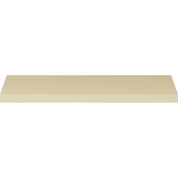 Ekena Millwork 2 7/8"H x 2 1/2"P x 3 7/8"F x 94 1/2"L, (11 1/4" Repeat) Telma Twisted Leaf Crown Moulding - MLD03X02X04TE