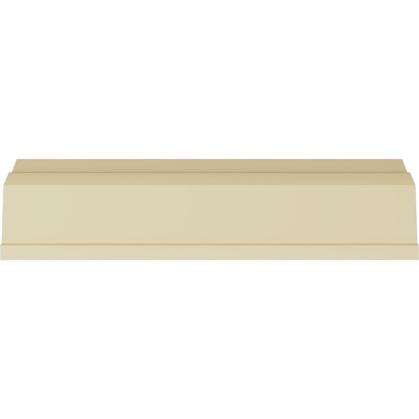 Ekena Millwork 4 1/2"H x 2 5/8"P x 5 1/8"F x 94 1/2"L, (13 1/4" Repeat), Emery Crown Moulding - MLD04X03X05EM
