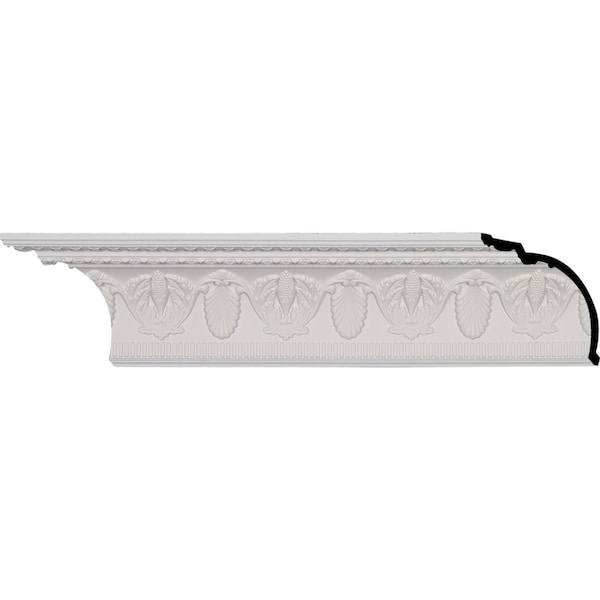 Ekena Millwork SAMPLE - 6 3/4"H x 5 7/8"P x 8 7/8"F x 12"L, (6 1/2" Repeat), Harvest Crown Moulding - SAMPLE-MLD06X05X08HA