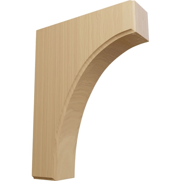Ekena Millwork 1 3/4"W x 6"D x 8"H Clarksville Bracket, Cherry - BKTW02X06X08CVCH