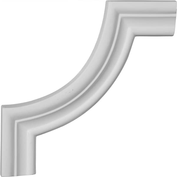 Ekena Millwork Panel Moulding Corner, High Density Urethane, 6-5/8 in H, 6-5/8 in W - PML06X06ST