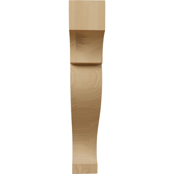 Ekena Millwork 1 3/4"W x 6"D x 10"H Small Rockport Wood Corbel, Cherry - CORW02X06X10RKCH