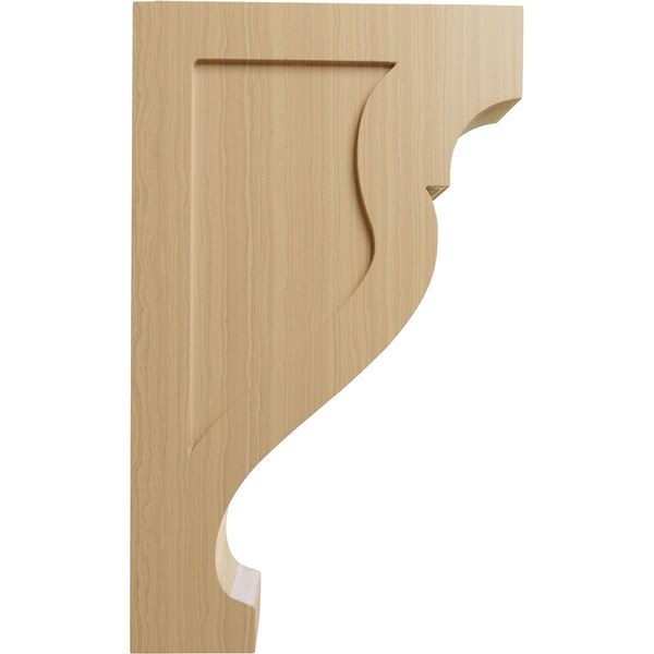 Ekena Millwork 1 3/4"W x 6"D x 10"H Small Rockport Wood Corbel, Cherry - CORW02X06X10RKCH