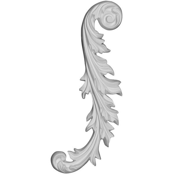 Ekena Millwork 8 3/4"W x 2 3/4"H x 1/2"P Eryn Onlay, Right - ONL08X02X00EN-R
