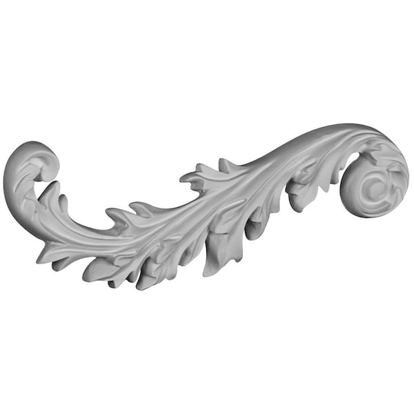 Ekena Millwork 8 3/4"W x 2 3/4"H x 1/2"P Eryn Onlay, Right - ONL08X02X00EN-R