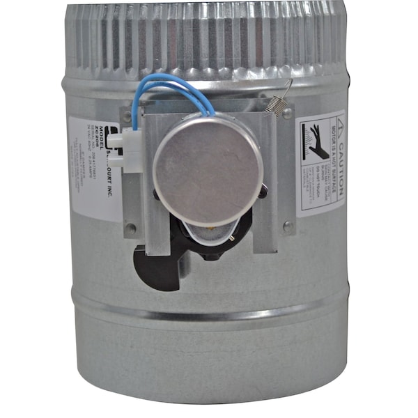 Suncourt 6" Fully Adjustable Motorized Airflow Control Damper - Normally Closed - ZC206