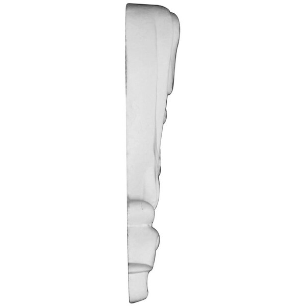 Ekena Millwork 4 3/4"W x 5 7/8"H x 7/8"P Loera Scroll Onlay, Right - ONL05X06X01LO-R