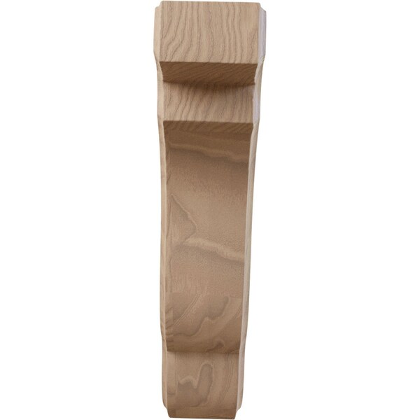 Ekena Millwork 1 3/4"W x 5"D x 7 1/2"H Bedford Wood Bracket, Mahogany - BKTW02X05X08BEGM