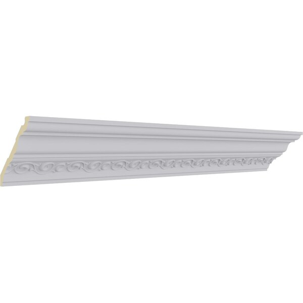 Ekena Millwork 5"H x 5 3/8"P x 7 3/8"F x 94 1/2"L, (5 1/2" Repeat), Terrones Crown Moulding - MLD05X05X07TS