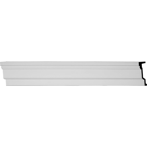 Ekena Millwork 12 7/8"H x 3 5/8"P x 94 1/2"L Standard Panel Moulding - PML13X04ST