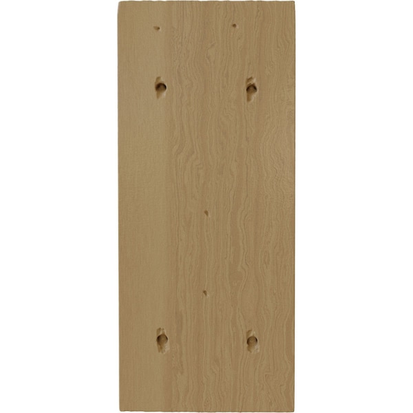 Ekena Millwork 3"W x 5"D x 7"H Hamilton Traditional Bracket, Cherry - BKT03X05X07HACH