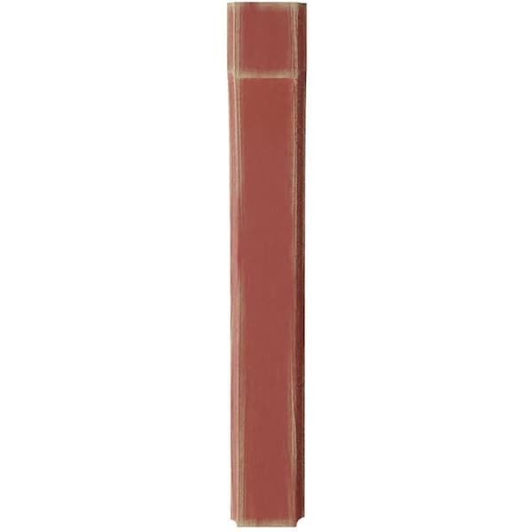 Ekena Millwork 1 3/4"W x 6"D x 12"H Clarksville Wood Vintage Decor Bracket, Salvage Red - BKTWD02X06X12CVRD