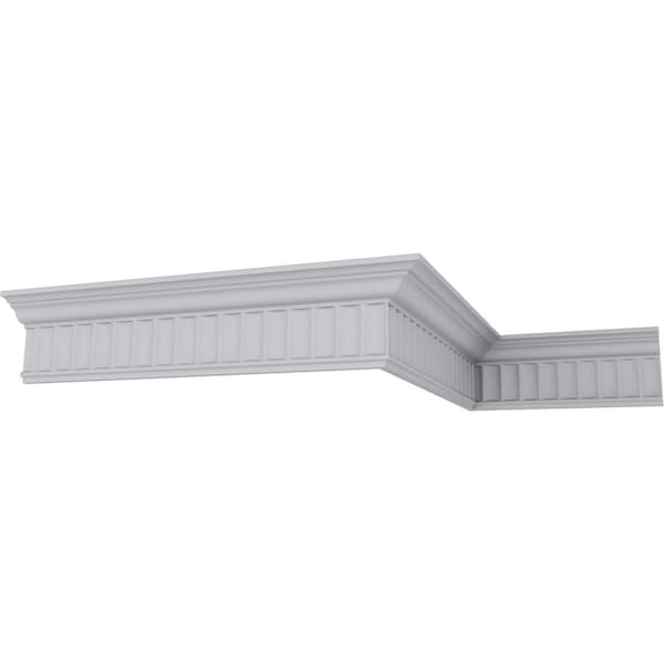 Ekena Millwork 4 3/4"H x 2 3/4"P x 5 1/2"F x 94 1/2"L Lyon Crown Moulding - MLD05X03X06LY