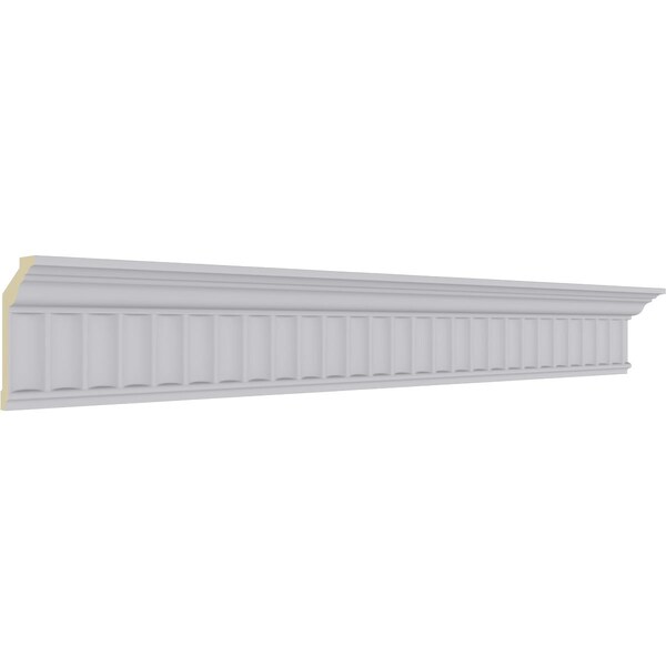 Ekena Millwork 4 3/4"H x 2 3/4"P x 5 1/2"F x 94 1/2"L Lyon Crown Moulding - MLD05X03X06LY
