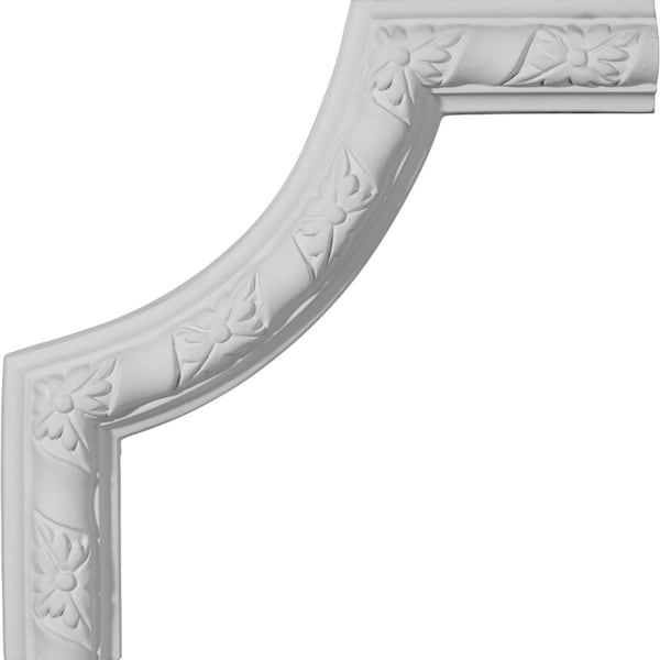 Ekena Millwork 9"W x 9"H Kendall Panel Moulding Corner II (matches moulding PML01X00KD) - PML09X09KD-2