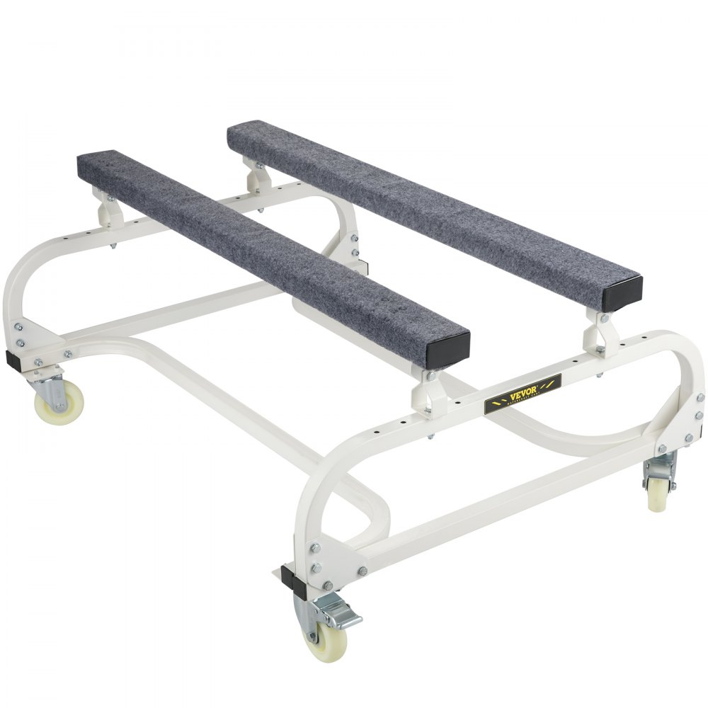 VEVOR Jet Ski Dolly, 1000 LBS Capacity Hand Truck Dolly for Moving Watercraft PWC, Adjustable Width Jet Ski Moving Dolly with Four Casters & Two Brakes, Heavy Duty Dolly for Ski Fishing Boat Sailboat - YTTCBBDDW100052OWV0