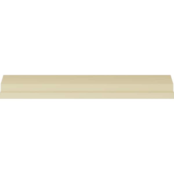 Ekena Millwork 2 1/2"H x 1 5/8"P x 3"F x 94 1/2"L Legacy Crown Moulding - MLD02X01X03LE