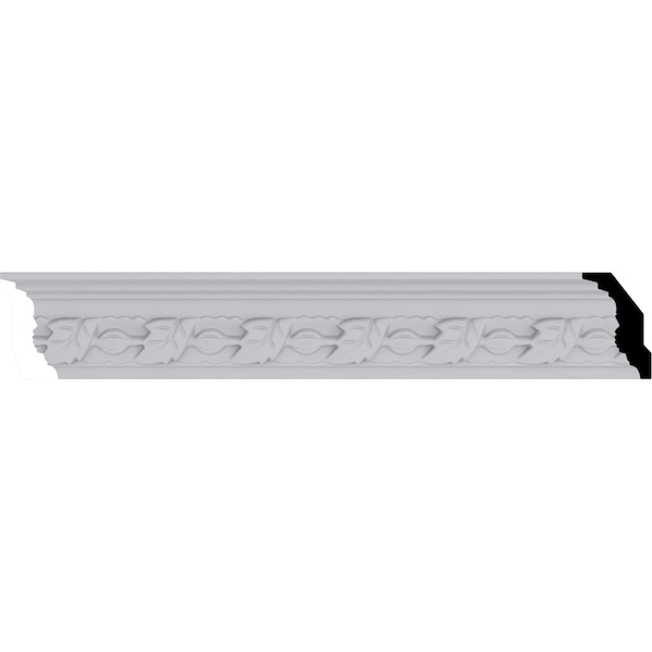 Ekena Millwork 2 1/2"H x 1 5/8"P x 3"F x 94 1/2"L Legacy Crown Moulding - MLD02X01X03LE