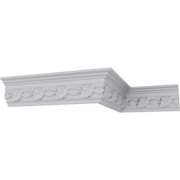 Ekena Millwork 2 1/2"H x 1 5/8"P x 3"F x 94 1/2"L Legacy Crown Moulding - MLD02X01X03LE