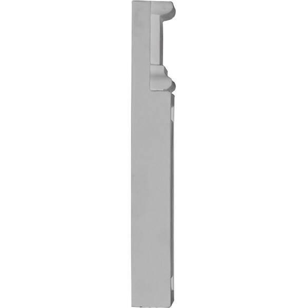 Ekena Millwork Plinth Block, Polyurethane, 9-5/8 in H, 4-3/8 in W - PB04X10X01CL