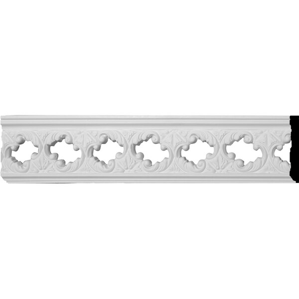 Ekena Millwork SAMPLE - 2 3/4"H x 3/8"P x 12"L Jackson Pierced Moulding - SAMPLE-PIR02X00JA