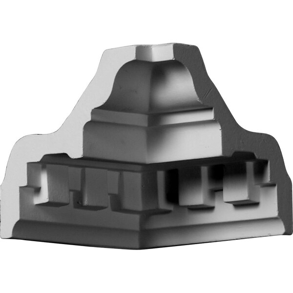 Ekena Millwork 3 3/8"P x 3 3/8"H Inside Corner Moulding (matches moulding MLD03X03X04DE) - MIC03X03DE