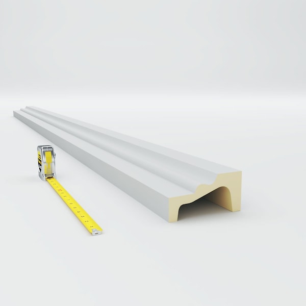 Ekena Millwork Moulding, Polyurethane, 94-1/2 in L, 5-1/2 in H - MLD06X03ST