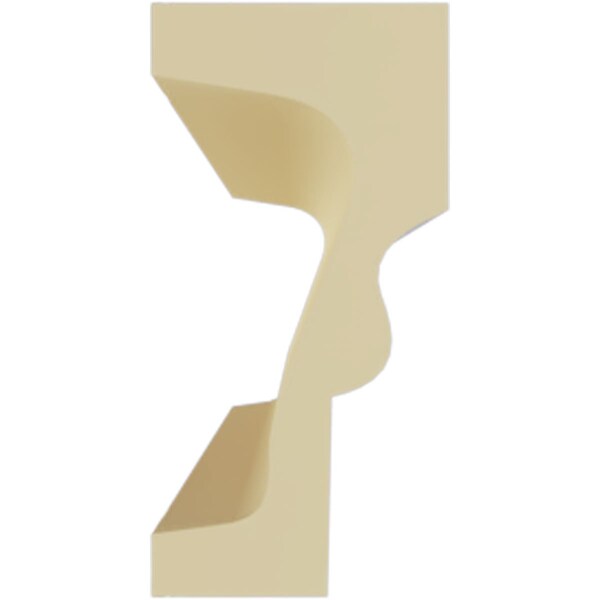 Ekena Millwork Moulding, Polyurethane, 94-1/2 in L, 5-1/2 in H - MLD06X03ST
