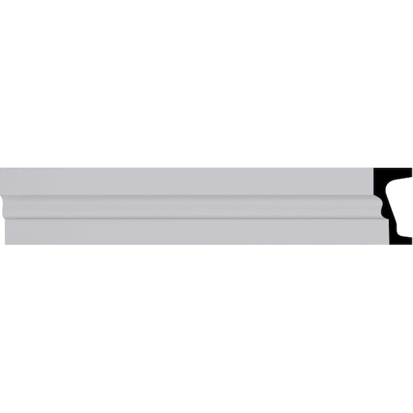 Ekena Millwork Moulding, Polyurethane, 94-1/2 in L, 5-1/2 in H - MLD06X03ST